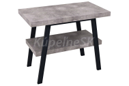 Sapho TWIGA umývadlový stolík 100x72x50 cm, Cement