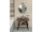 Sapho TWIGA umývadlový stolík 120x72x50 cm, čierna matná/Old wood