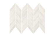 Cersanit MARKURIA White CHEVRON MOSAIC 29,8X25,5 G1, mozaika, matná, WD1017-001,1.tr.
