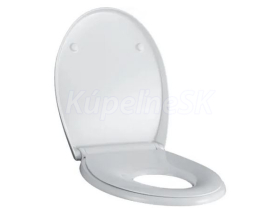 Geberit Selnova Detské WC sedadlo oválne, Softclose, Odnímateľné, Duroplast, Biele