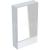 Geberit Selnova Square Zrkadlová skrinka, 850x493x176mm, 2 dvierka, lesklá biela