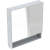 Geberit Selnova Square Zrkadlová skrinka, 850x588x175mm, 2 dvierka, lesklá biela