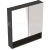 Geberit Selnova Square Zrkadlová skrinka, 850x788x175mm, 2 dvierka, láva matná