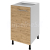 Aqualine TERNO spodná skrinka s dvierkami, 40x72x52 cm, dub emporio