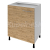 Aqualine TERNO spodná skrinka s dvierkami, 60x72x52 cm, dub emporio