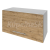Aqualine TERNO skrinka horná pre odsávač pár, 60x36x30 cm, dub emporio