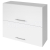 Aqualine TERNO skrinka horná, 80x72x30 cm, biela lesk
