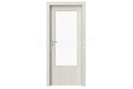 PORTA Doors SET rámové dvere RESIST 1.3. Sklo, Gladstone - Dub Biely + zárubeň