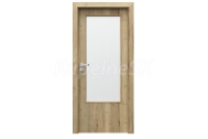 PORTA Doors SET rámové dvere RESIST 1.3. Sklo, Halifax Prírodný + zárubeň
