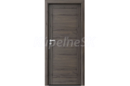 PORTA Doors SET Rámové dvere VERTE HOME C.0 plné, 3D fólia Dub tmavý + zárubeň