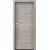 PORTA Doors SET Rámové dvere VERTE HOME C.1 so sklom, 3D fólia Agát strieborný + zárubeň