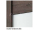 PORTA Doors SET Rámové dvere VERTE HOME C.2 so sklom, 3D fólia Agát medový + zárubeň