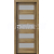 PORTA Doors SET Rámové dvere VERTE HOME C.5 so sklom, 3D fólia Agát medový + zárubeň