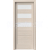 PORTA Doors SET Rámové dvere VERTE HOME C.3 so sklom, fólia Orech bielený + zárubeň