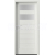 PORTA Doors SET Rámové dvere VERTE HOME C.2 so sklom, 3D fólia Wenge white + zárubeň