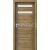 PORTA Doors SET Rámové dvere VERTE HOME D.2 so sklom, 3D fólia Agát medový + zárubeň