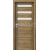 PORTA Doors SET Rámové dvere VERTE HOME D.3 so sklom, 3D fólia Agát medový + zárubeň