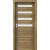 PORTA Doors SET Rámové dvere VERTE HOME D.4 so sklom, 3D fólia Agát medový + zárubeň