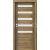 PORTA Doors SET Rámové dvere VERTE HOME D.5 so sklom, 3D fólia Agát medový + zárubeň