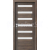 PORTA Doors SET Rámové dvere VERTE HOME D.6 so sklom, 3D fólia Dub šarlátový + zárubeň