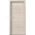 PORTA Doors SET Rámové dvere VERTE HOME D.4 so sklom, fólia Orech bielený + zárubeň