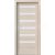 PORTA Doors SET Rámové dvere VERTE HOME D.6 so sklom, fólia Orech bielený + zárubeň