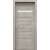 PORTA Doors SET Rámové dvere VERTE HOME H.1 so sklom, 3D fólia Agát strieborný + zárubeň