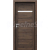 PORTA Doors SET Rámové dvere VERTE HOME H.1 so sklom, 3D fólia Dub šarlátový + zárubeň