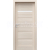 PORTA Doors SET Rámové dvere VERTE HOME H.1 so sklom, fólia Orech bielený + zárubeň
