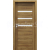 PORTA Doors SET Rámové dvere VERTE HOME H.3 so sklom, 3D fólia Agát medový + zárubeň