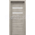 PORTA Doors SET Rámové dvere VERTE HOME H.2 so sklom, 3D fólia Agát strieborný + zárubeň
