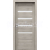 PORTA Doors SET Rámové dvere VERTE HOME H.4 so sklom, 3D fólia Agát strieborný + zárubeň