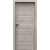 PORTA Doors SET Rámové dvere VERTE HOME J.0 plné, 3D fólia Agát strieborný + zárubeň