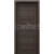 PORTA Doors SET Rámové dvere VERTE HOME J.0 plné, 3D fólia Dub tmavý + zárubeň