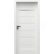 PORTA Doors SET Rámové dvere VERTE HOME J.1 so sklom, fólia Biela + zárubeň