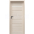 PORTA Doors SET Rámové dvere VERTE HOME J.1 so sklom, fólia Orech bielený + zárubeň