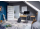 PORTA Doors SET Rámové dvere VERTE HOME J.4 so sklom, 3D fólia Agát medový + zárubeň