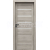 PORTA Doors SET Rámové dvere VERTE HOME J.4 so sklom, 3D fólia Agát strieborný + zárubeň