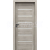PORTA Doors SET Rámové dvere VERTE HOME J.6 so sklom, 3D fólia Agát strieborný + zárubeň