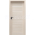 PORTA Doors SET Rámové dvere VERTE HOME J.2 so sklom, fólia Orech bielený + zárubeň