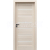 PORTA Doors SET Rámové dvere VERTE HOME J.6 so sklom, fólia Orech bielený + zárubeň