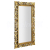 Sapho SCULE zrkadlo v ráme, 80x150cm, zlatá