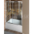 Polysan DEEP sprchové dvere na vaničku 110x165 cm Číre/Chróm Posuvné dv.