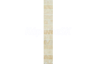 Zalakeramia ALBUS, obklad-dekor 40x6x0,8 cm, matná, bežova, SZ-4001 1.trieda