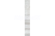 Zalakeramia ALBUS, obklad-dekor 40x6x0,8 cm, matná, šedá, SZ-4003 1.trieda