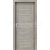PORTA Doors Set BEZFALCOVÉ dvere KONCEPT A9, sklo Matné, 3D fólia Agát Strieborný +zárubňa