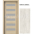 PORTA Doors Set BEZFALCOVÉ dvere KONCEPT C6, sklo Matné, 3D fólia Borovica Nórska +zárubňa