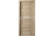 PORTA Doors Set BEZFALCOVÉ dvere VERTE PREMIUM A.0 Plné, 3Dfólia Dub Klasický+zárubeň