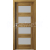 PORTA Doors Set BEZFALCOVÉ dvere VERTE PREMIUM A.4 skloMat, 3Dfólia Agát Medový+zárubeň