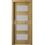 PORTA Doors Set BEZFALCOVÉ dvere VERTE PREMIUM A.4 skloMat, 3Dfólia Dub Prírodný +zárubeň